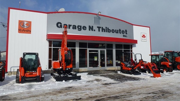 Entente entre Kubota Canada et le garage N. Thiboutot