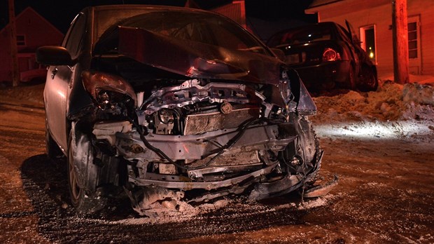 Collision à Saint-Arsène