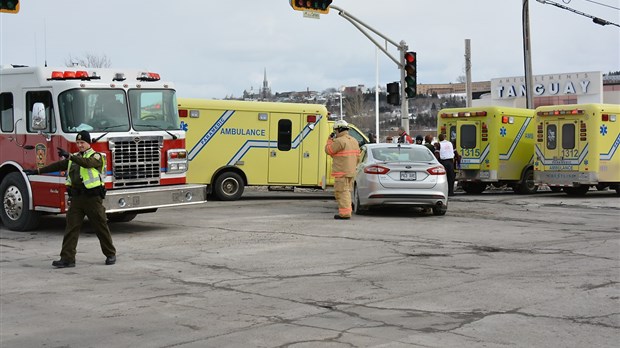 Collision à Rivière-du-Loup