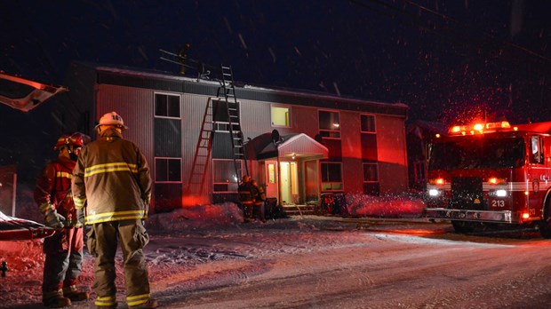 Début d’incendie à Saint-Antonin