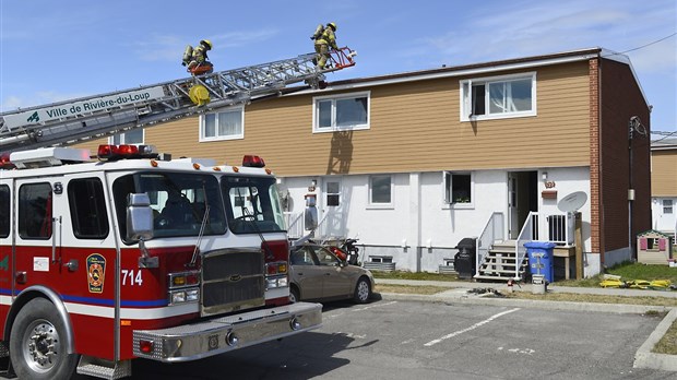 Incendie rapidement maitrisé sur la rue Bellevue