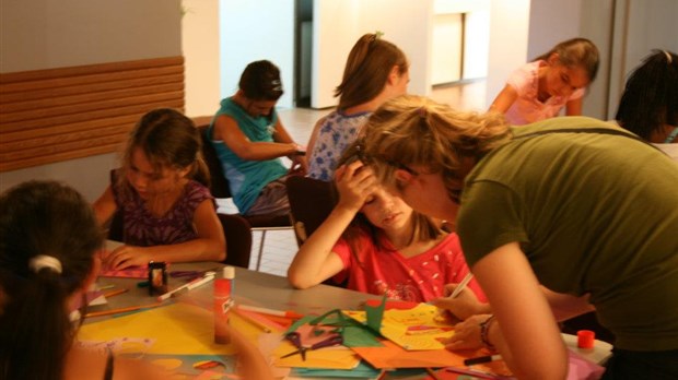 Participation record  aux ateliers du Musée du Bas-Saint-Laurent