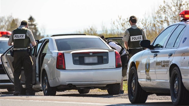 Arrestation musclée à Notre-Dame-des-Neiges