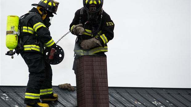 Début d'incendie à Saint-Arsène