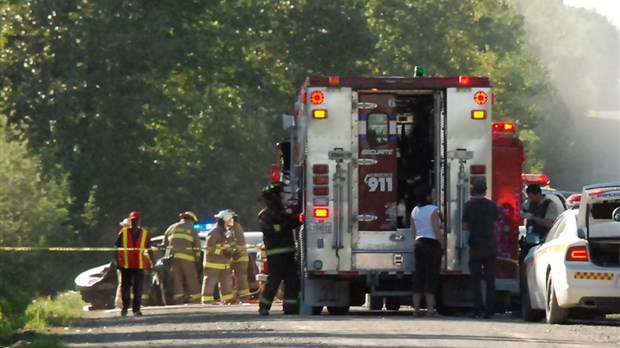 2 personnes perdent la vie dans une collision frontale à Saint-Eusèbe