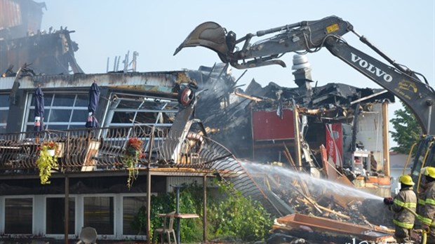 Violent incendie à La Pocatière