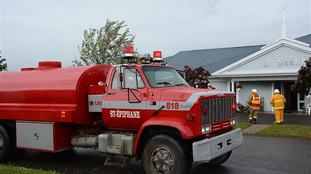 Fuite de propane et évacuation du Manoir de Saint-Épiphane