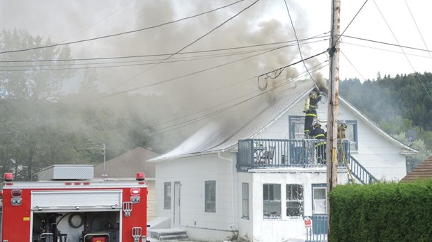 Incendie à Notre-Dame-des-Neiges