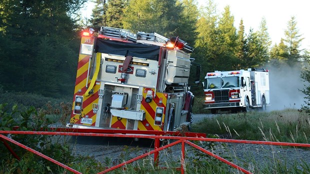 Incendie de tourbe rapidement maitrisé