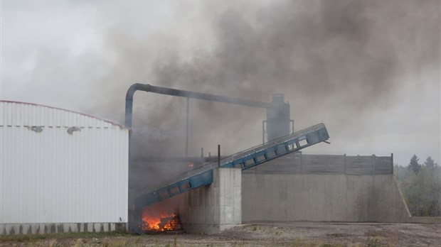 Incendie dans l’ancien moulin de Saint-Hubert