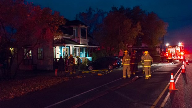 Intervention incendie à Saint-Antonin