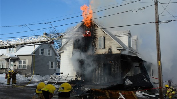 Incendie à Rivière-du-Loup