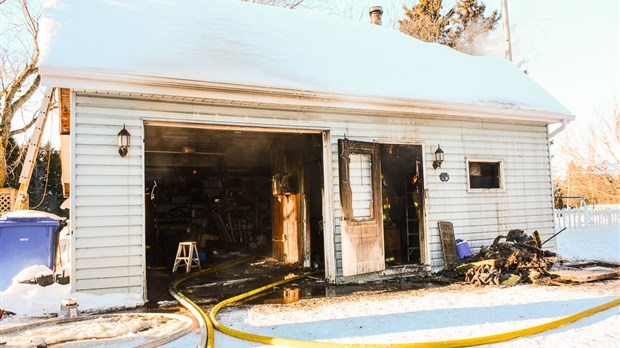 Incendie dans un garage à Saint-Antonin