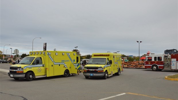 Collision à Rivière-du-Loup