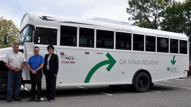 La Caisse de Rivière-du-Loup, partenaire de Transport Vas-Y