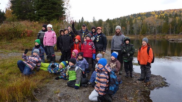 Les scouts s’instruisent au parc national du lac-Témiscouata