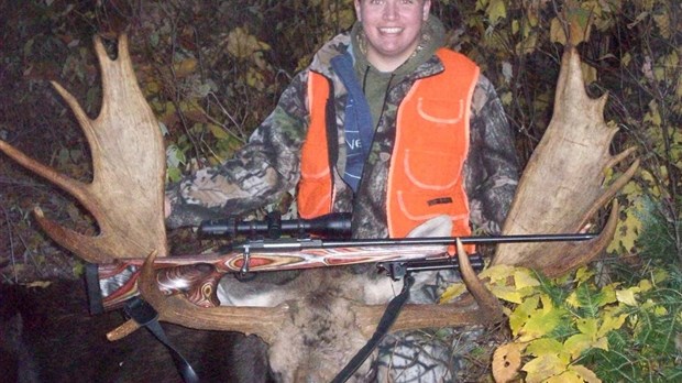 Un beau trophée de chasse pour Félix Bérubé