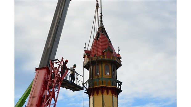 Noël au Château pourra reconstruire une tour de 30 mètres