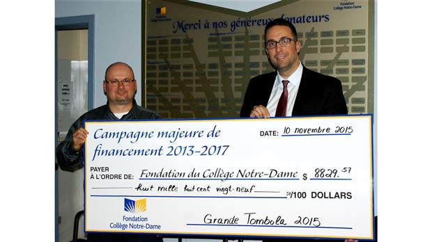 Succès pour la tombola-bénéfice de la Fondation du Collège Notre-Dame