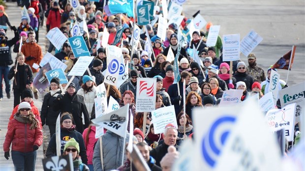 Deuxième vague de grève en Front commun au Bas-Saint-Laurent