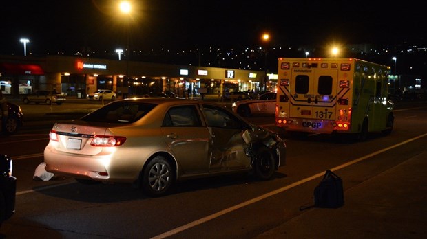 Collision à Rivière-du-Loup