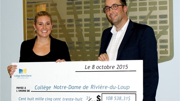 Plus de 1,255 M$ pour la Fondation du Collège Notre-Dame