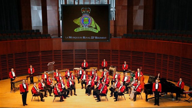 La Musique du Royal 22e Régiment au Centre culturel