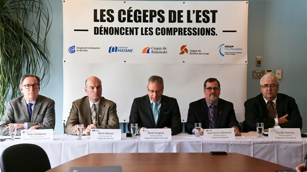 Les cégeps de l’Est-du-Québec inquiets pour l’avenir