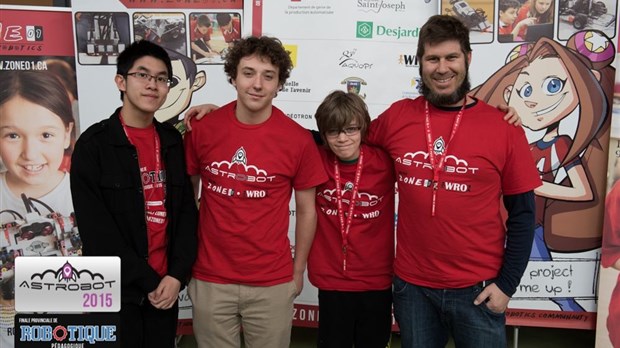 Médaille de bronze pour le club de robotique du Collège Notre-Dame