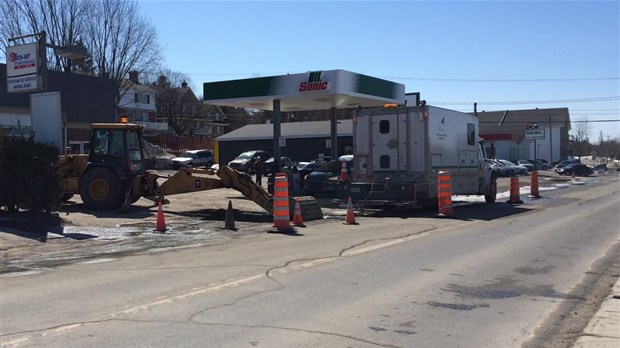 Entrave à la circulation sur la rue Fraser