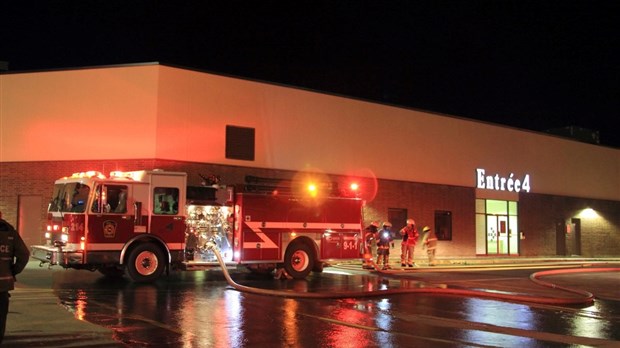 Incendie rapidement maitrisé au Centre commercial Rivière-du-Loup