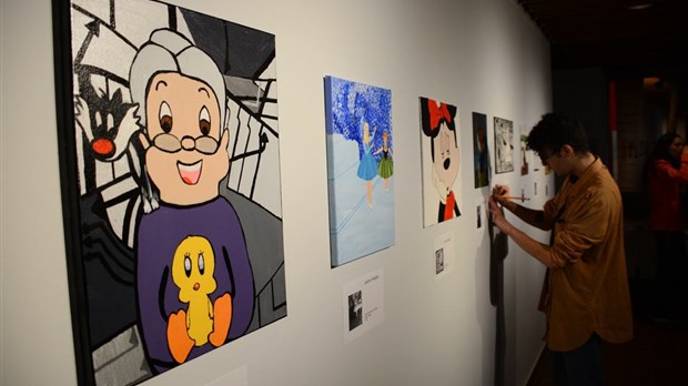 Les élèves du secondaire exposent au Musée du Bas-Saint-Laurent