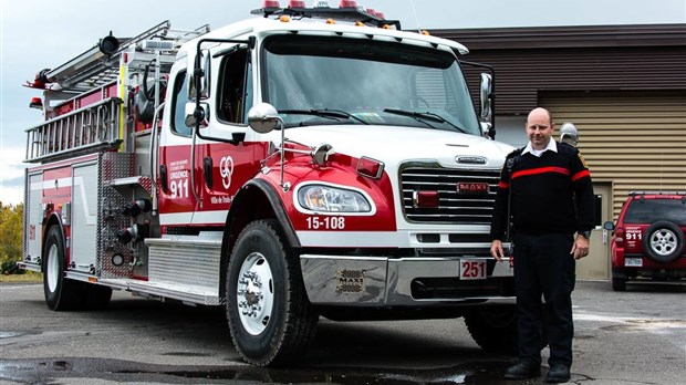 Intervention incendie au bureau de Postes Canada de Trois-Pistoles