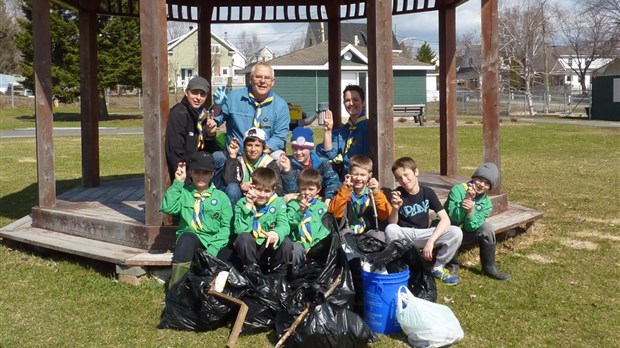 Un beau geste des scouts de Témiscouata-sur-le-Lac et Rivière-du-Loup