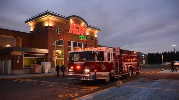 Fausse alarme au IGA de Rivière-du-Loup