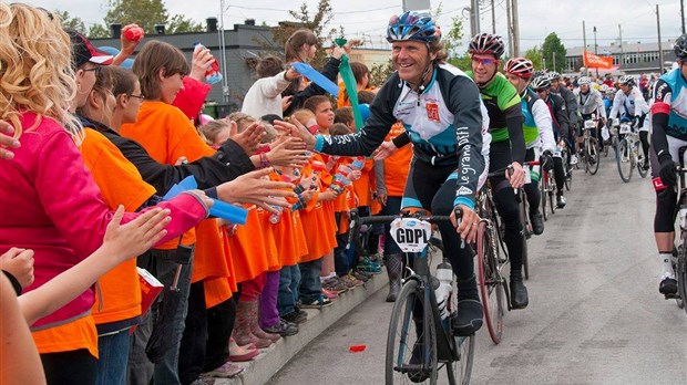 Le Grand défi Pierre Lavoie s'arrêtera à Rivière-du-Loup