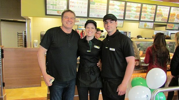 Ouverture du Subway sur le boulevard Cartier