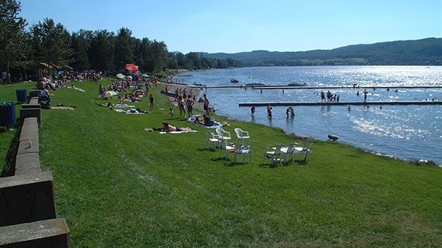 Fermeture de la plage municipale de Dégelis