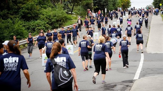 Plus de 1 110 participants attendus au Défi Everest St-Pierre