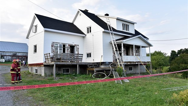 Incendie rapidement maitrisé à Saint-Louis-du-Ha! Ha!