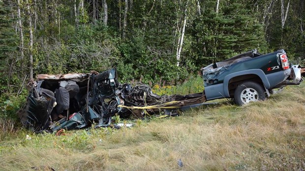 Violente sortie de route à Rivière-du-Loup