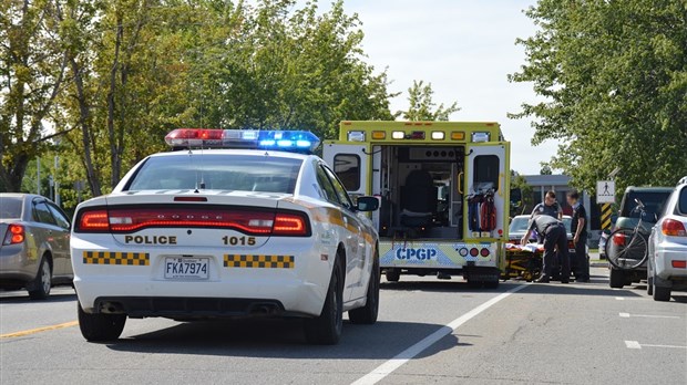 Collision à Rivière-du-Loup