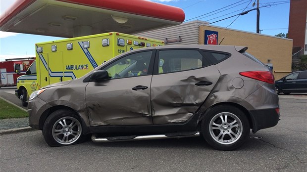 Collision à Rivière-du-Loup