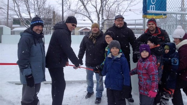 La patinoire du centre-ville est inaugurée