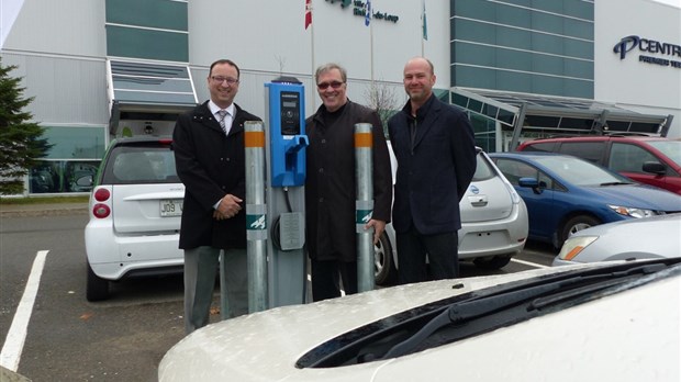 De nouvelles bornes électriques à Rivière-du-Loup