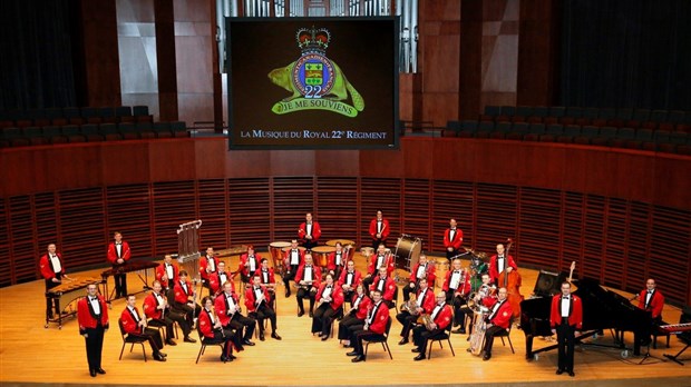 Le Royal 22e Régiment en concert pour le Camp musical Saint-Alexandre