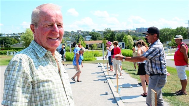 Engouement pour la pétanque à Rivière-du-Loup