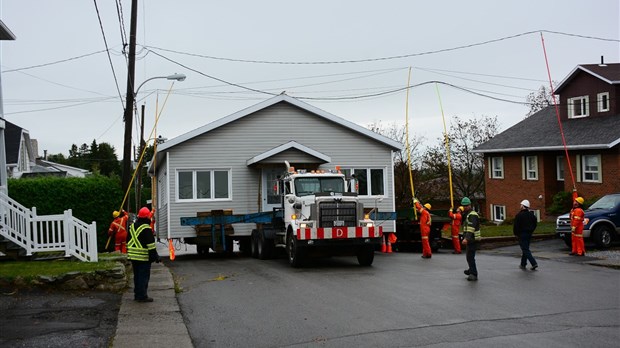  Déménagement d’une maison dans Saint-François 