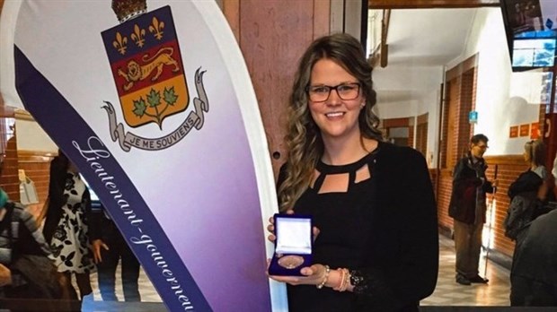 La médaille du Lieutenant-gouverneur pour Rosemarie Boulet