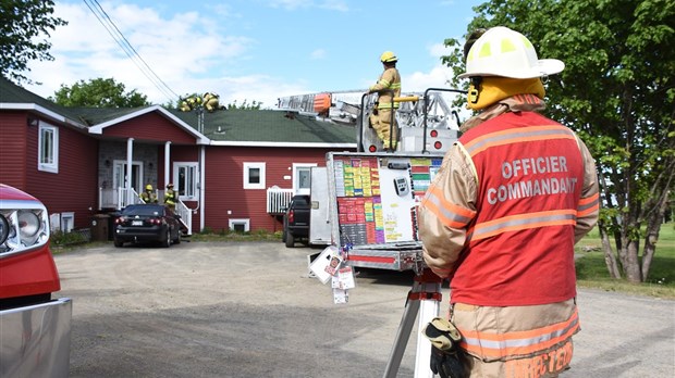 Feu de cuisson à Notre-Dame-du-Portage